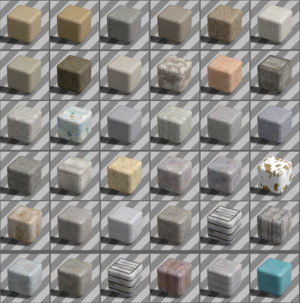 Free Cinema 4D Concrete Textures Pack