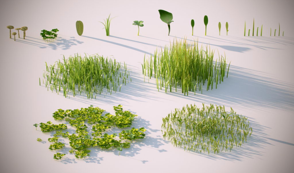 Free Plant Pack 3D Models