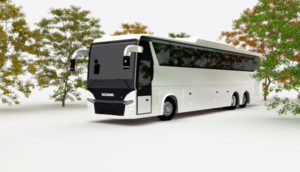 Free Scania Bus 3D Model