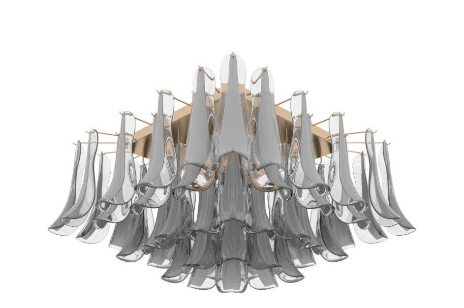 Glass Chandelier 3D Model