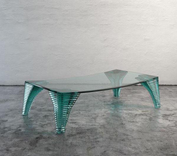 Glass Coffee Table 3D Model