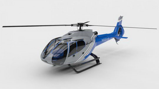 Helicopter 3D Model