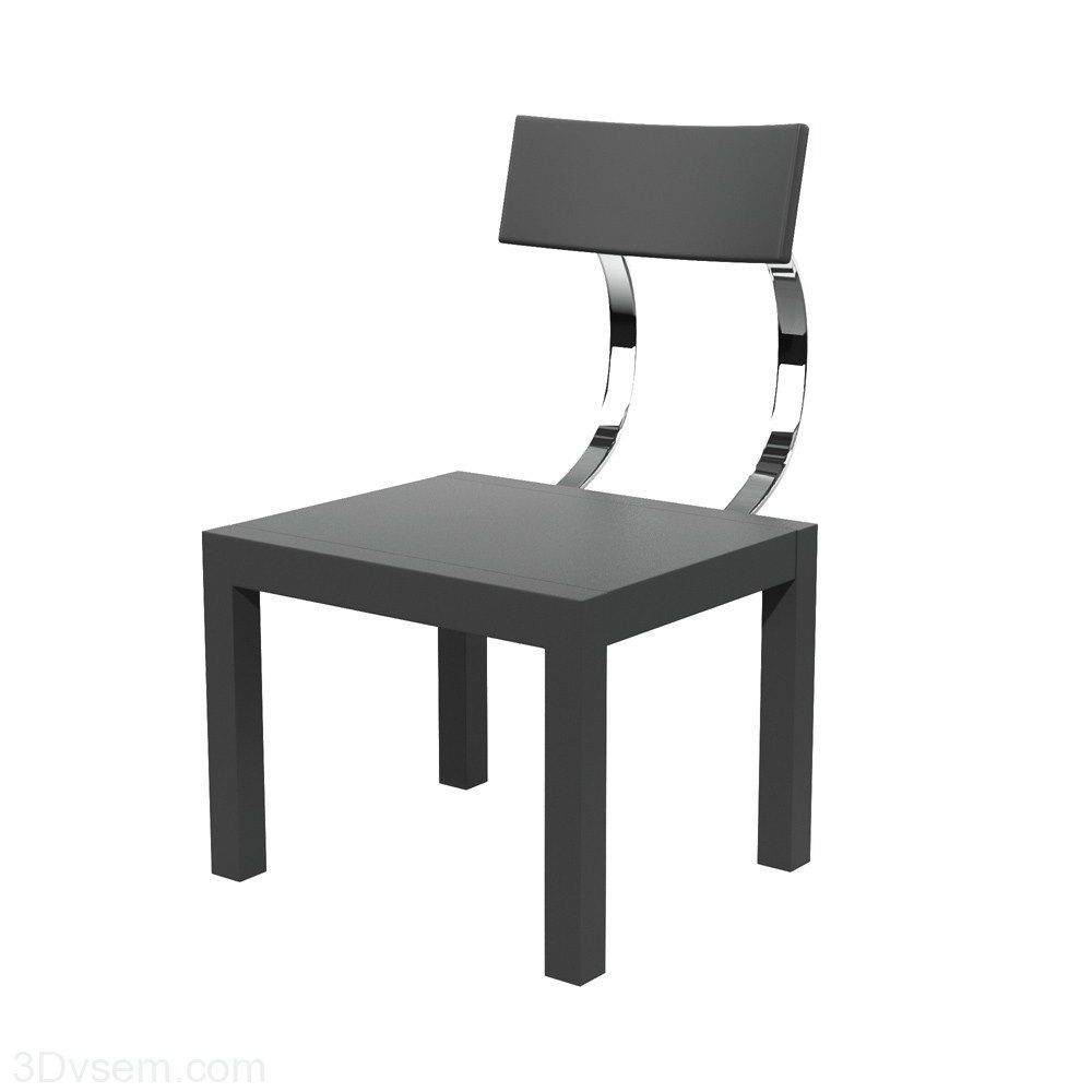 Hi-tech Chair 3D Model