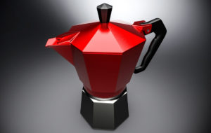 Italian Moka pot 3D Model