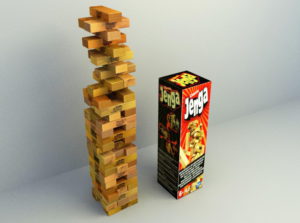 Jenga Toy 3D Model