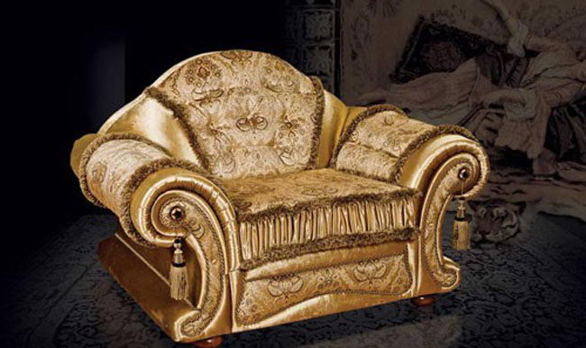 Luxury Armchair 3D Model