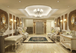 Luxury Classic Entrance Hall 3D Model