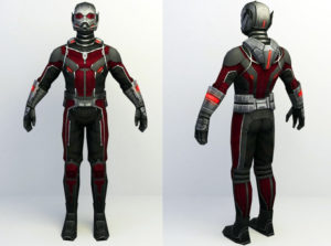 Marvel Antman Free 3D Model