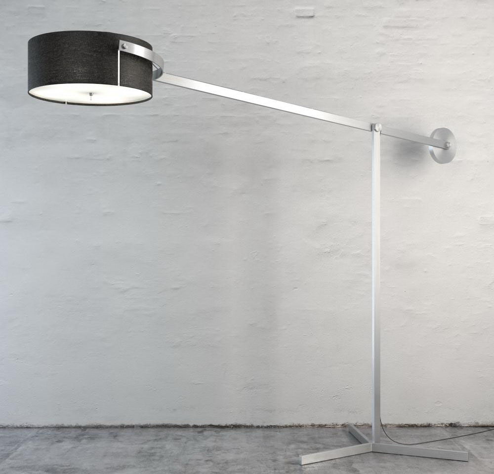 Metal Body Floor Lamp 3D Model