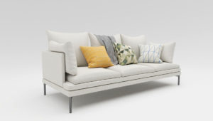 Modern Couch 3D Model