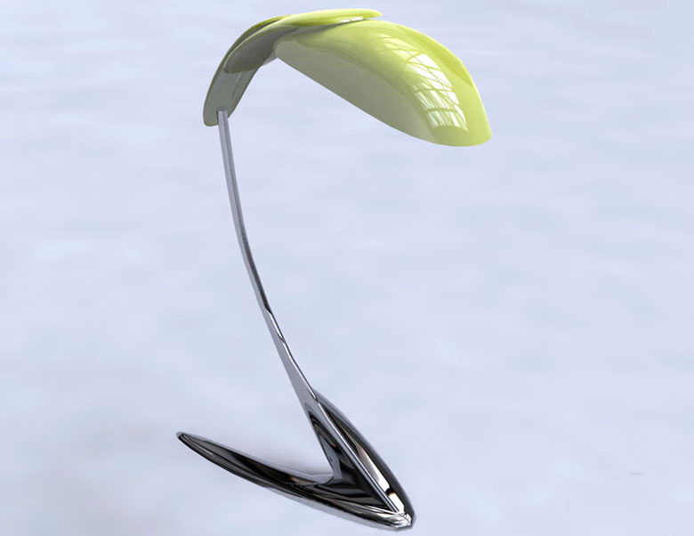 Modern Desk Lamp 3D Model