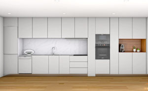 Modern Kitchen Design 3D Model