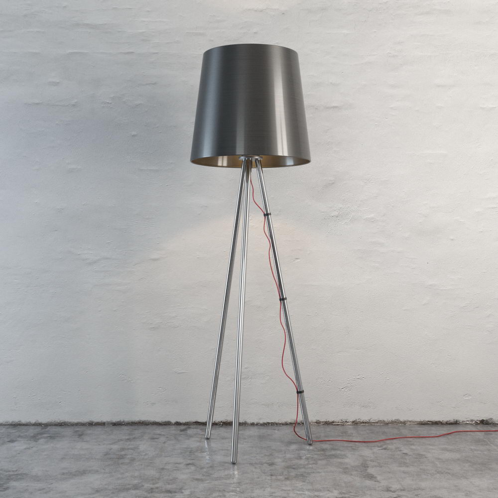 Modern Style Floor Lamp 3D Model