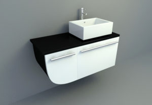 Modern Style Simple bath 3D Model