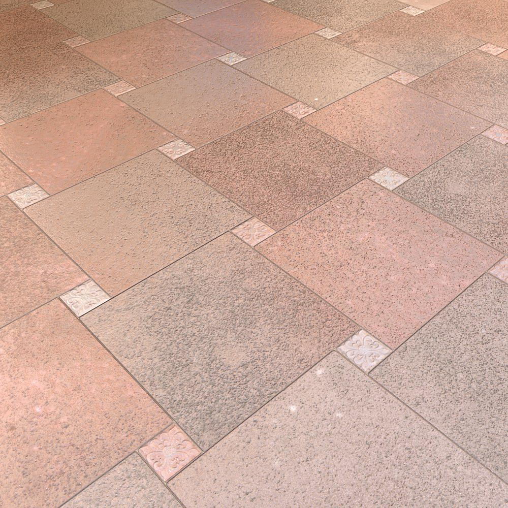 Ornament Floor Tiles Texture