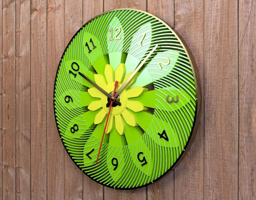 Outdoor Clock 3D Model