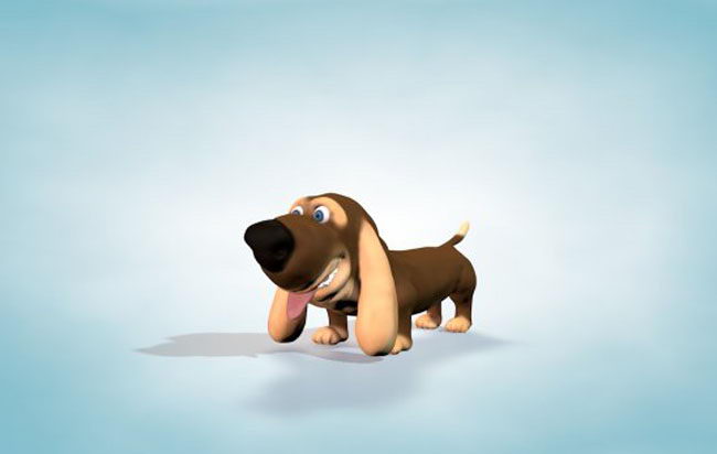 Dog 3D Model