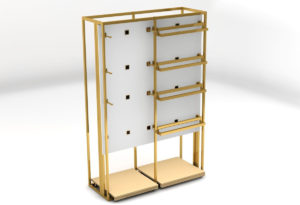 Retail Store Display Rack 3D Model