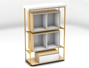 Retail Store Rack 3D Model