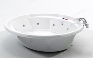 Round Bathtub 3D Model