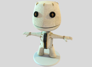 Sackboy Toy 3D Model