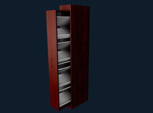 Shoes Cabinet Free 3D Model