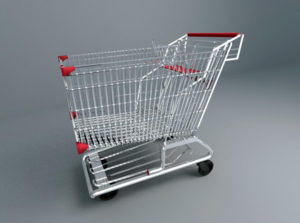 Shopping Cart 3D Model