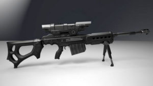 Sniper Rifle Free 3D model