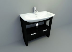 Standart Bath Free 3D Model