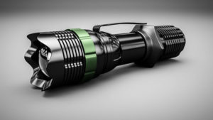 Tactical Flashlight Free 3D Model