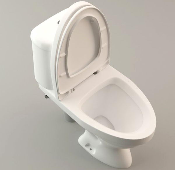 Toilet Lavatory Free 3D Model