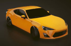 Toyota FT 86 3D Model