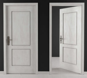 Vintage Wooden Door 3D Model