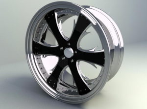 Wheel Rim Free 3D Model