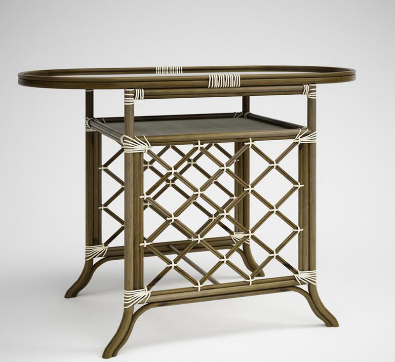 Wicker Table 3D Model