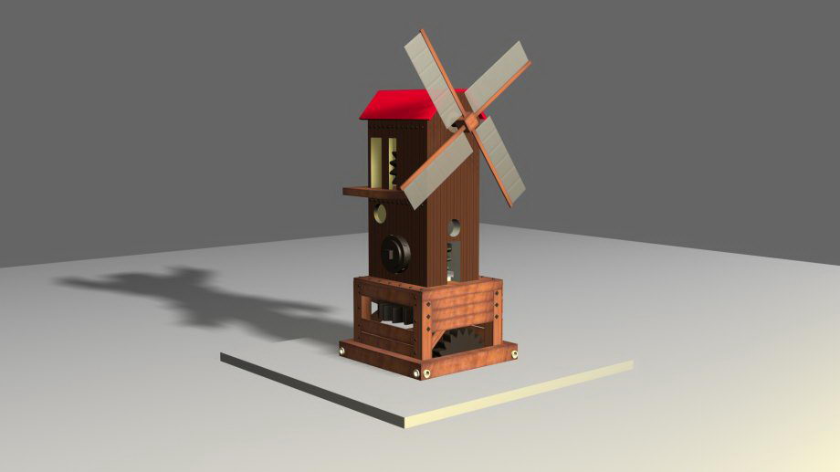 Windmill 3D Model