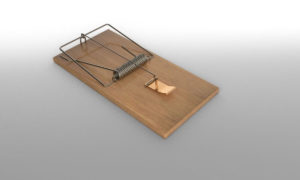 Wooden Mouse Trap 3D Model