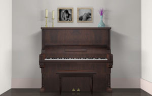 Wooden Piano Free 3D Model