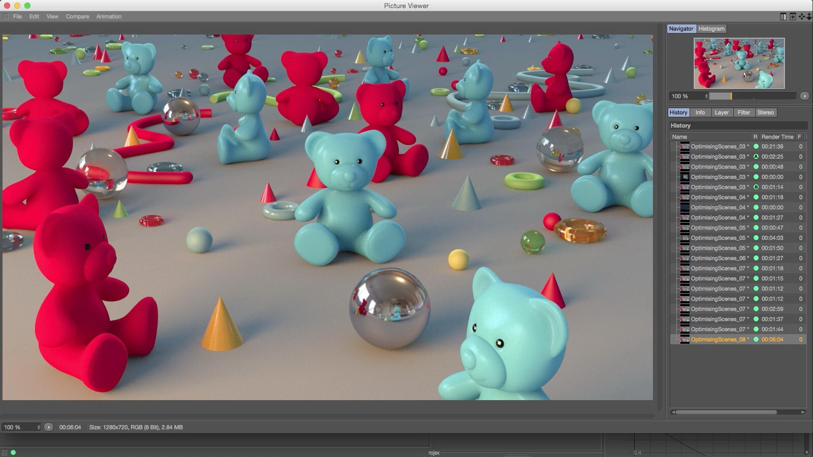 Cinema 4D Optimising Scenes