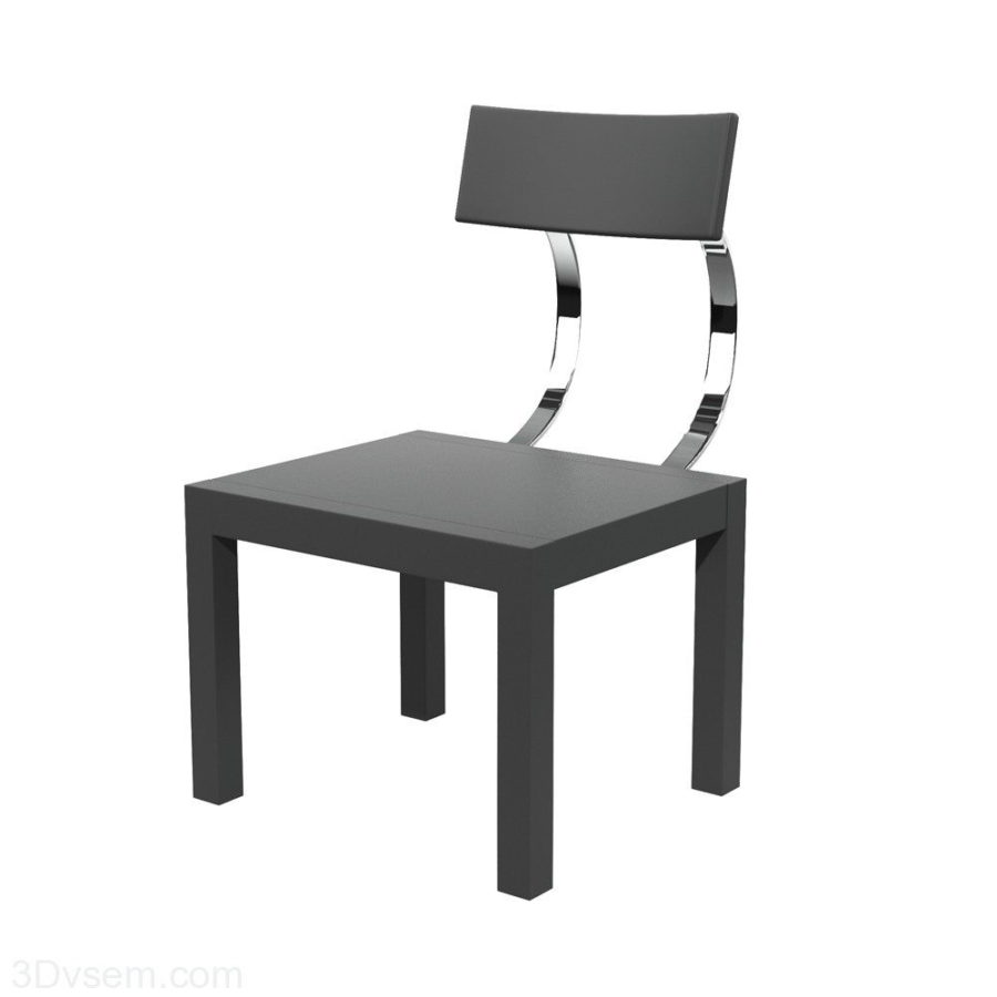 Hi-Tech Chair 3D Model