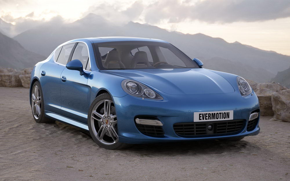 Porsche Panamera 3D Model